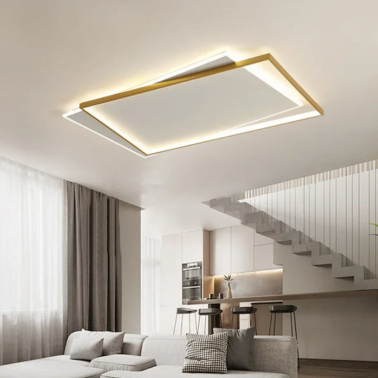 Modern Led Ceiling Lamp - Ideal For Living Dining Room Bedroom Children’s Study Hall Cafe And