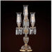 Modern Clear Golden Crystal Table Lamp - Artistic Decor For Bedroom And Living Room