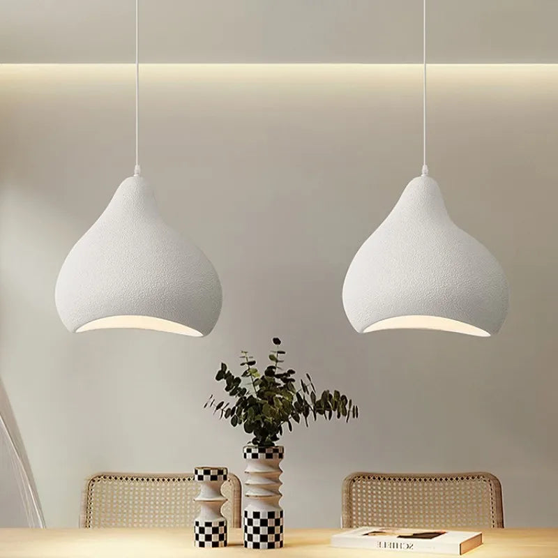 Minimalism Wabi Sabi E27 Led Pendant Lights - Perfect For Dining Rooms Bars And Nordic Bar Decor