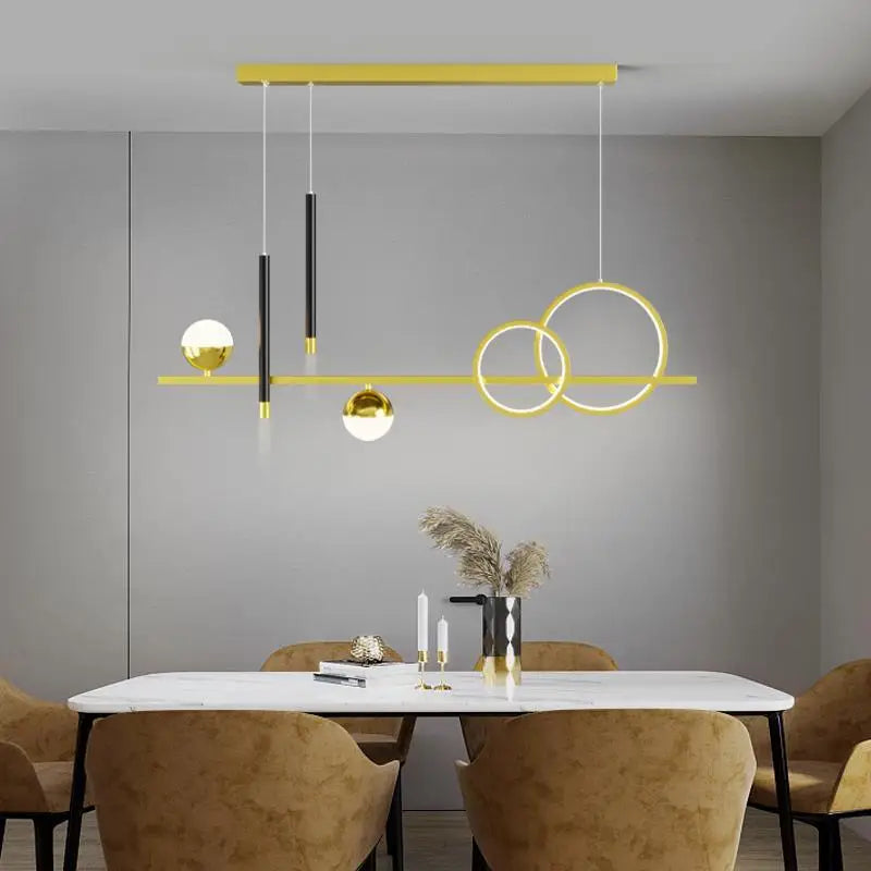 Elegant Restaurant Pendant Lamp - Modern Nordic Design For Dining Tables And Bars Lights