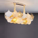 Led Art Deco Autumn Ginkgo Dimmable Hanging Lamps - Luminaire Chandelier Lighting For Dining Rooms