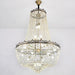 Elegant Crystal Chandelier For Duplex Buildings - A Modern Luxury Fixture Living Rooms Dining