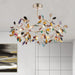 Nordic Colorful Agate Led Ceiling Chandeliers - Illuminate Your Living Dining And Bedroom With