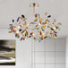 Nordic Colorful Agate Led Ceiling Chandeliers - Illuminate Your Living Dining And Bedroom With