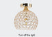 Modern Crystal Ball Ceiling Lamp - Elegantly Designed Home Decor For Bedrooms Passages Silver/Gold