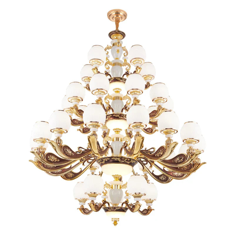 European Style Large Chandelier - Elegance For Living Rooms Hotels Villas And Grand Hallways