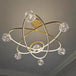 Nordic Minimalist Chandelier - Starlit Elegance For Dining Bedroom And Living Spaces Pendant Lights