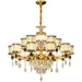 Exquisite Crystal Pendant Chandelier - A Luxurious And Romantic Lighting Fixture For Your Living