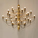 Vintage Creative Led Chandeliers - Candle Light Italian Design Pendant Lighting For Living Dining