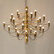 Vintage Creative Led Chandeliers - Candle Light Italian Design Pendant Lighting For Living Dining