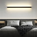 Modern Black Led Wall Lamp - Perfect For Dining Room Living Decoration Long Strip Lights Staircase