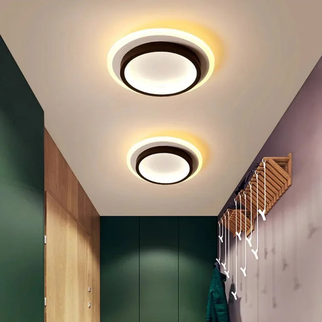 Modern Led Surface Mount Ceiling Light - Versatile Lighting Fixture For Cloakroom Bedroom Hallway