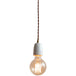 Single Head Ceramic Led Pendant Lamp Beside Industrial Loft Vintage Style Hanging Light Japanese