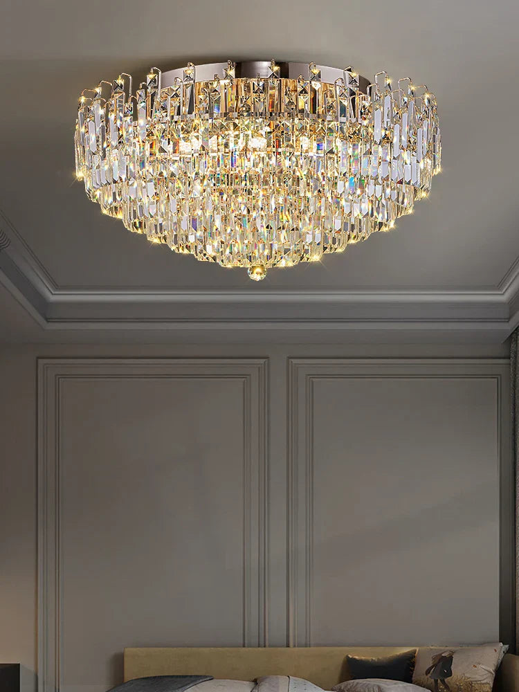 Exquisite Light Luxury Crystal Chandelier For Elegant Living And Dining Spaces Chandelier