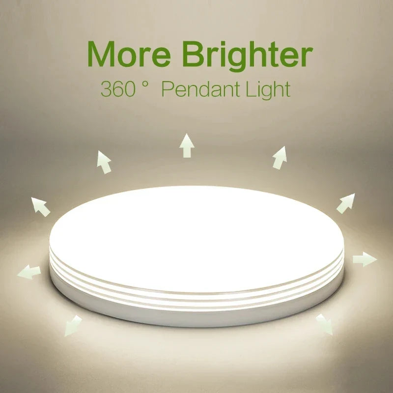 New Round/Square Led Ceiling Lights - Various Wattages And Light Tones Ideal For Living Rooms