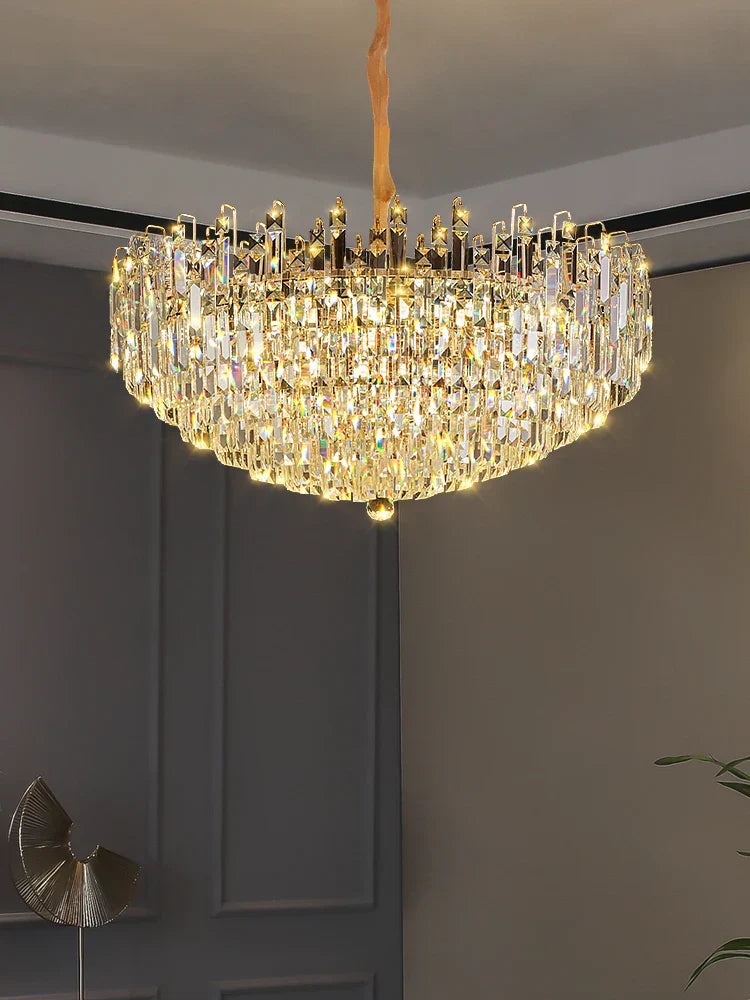 Exquisite Light Luxury Crystal Chandelier For Elegant Living And Dining Spaces Chandelier