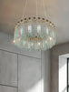 Elegant Feather Crystal Chandelier - A Light Luxury Masterpiece For Bedrooms Living Rooms