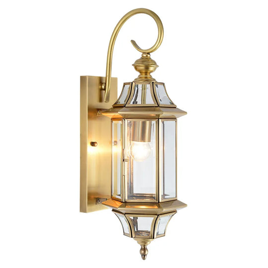 Alanna - European - Style All - Copper Wall Light Classic Elegance For Every Space Wall Lamp