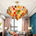 Modern Agate Led Chandelier - Illuminate Your Space With Colorful Elegance Chandelier