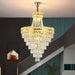 Postmodern Crystal Chandelier - Elegance For Living Rooms Villa Halls Duplex Stairwells And Middle