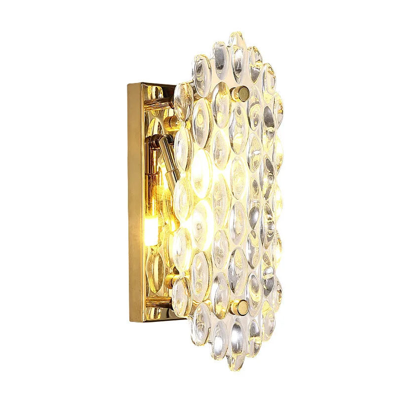 Lyric Nordic Postmodern Minimalist Crystal Villa Wall Lamp - Personalize Your Space With Creative