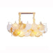 Led Art Deco Autumn Ginkgo Dimmable Hanging Lamps - Luminaire Chandelier Lighting For Dining Rooms