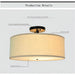 Chic American Country Fabric Led Ceiling Lights - Versatile Lighting For Modern Interiors Ceiling