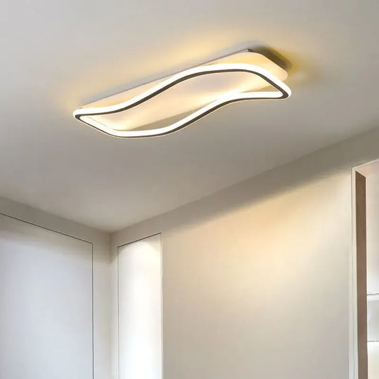 Modern Led Aisle Ceiling Light - Ideal For Corridor Living Room Dining And Bedroom Chandelier Home