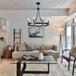 Ivy’s American Wrought Iron Chandelier Ceiling Light