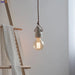 Single Head Ceramic Led Pendant Lamp Beside Industrial Loft Vintage Style Hanging Light Japanese