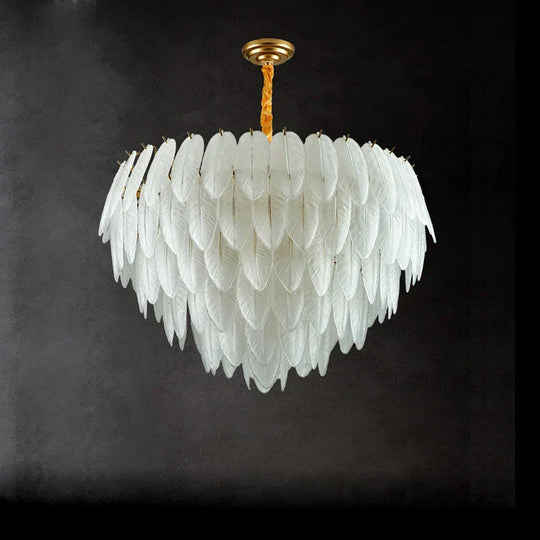 Postmodern Light Luxury Crystal Chandelier - Nordic Minimalist Elegance For Living Rooms Bedrooms