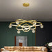 Nordic Minimalist Chandelier - Starlit Elegance For Dining Bedroom And Living Spaces Pendant Lights