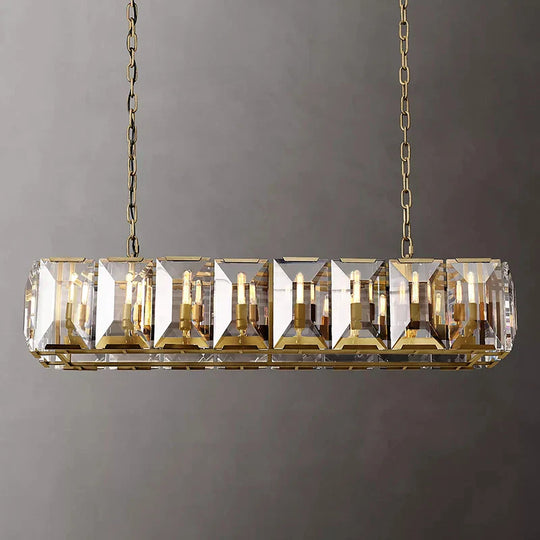 Timeless Classic American Led Crystal Chandelier - Available In Gold Silver And Black Finishes