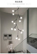 Contemporary Rotating Stair Light Chandelier - Luxury Lighting For Your Living Space Chandelier