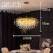 Modern Luxury Crystal Chandeliers - Maison Margiela Water Drop Pendant Light Perfect For Living