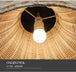 Retro Handmade Rattan Pendant Lights - Chinese - Inspired Vintage Lighting For Dining Rooms