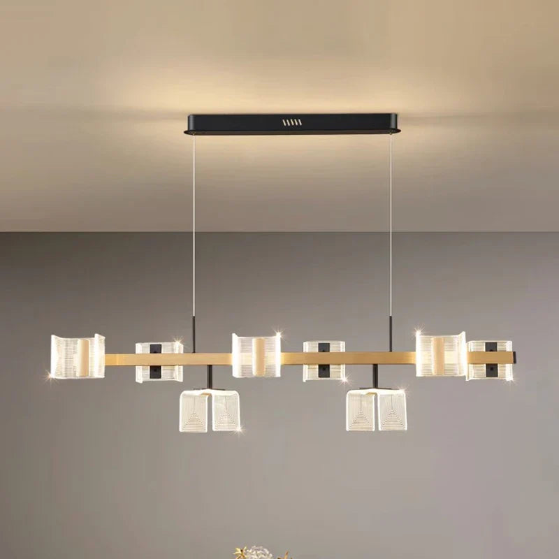 Contemporary Led Chandelier Pendant Lights - Stylish Indoor Ceiling Lighting Fixture