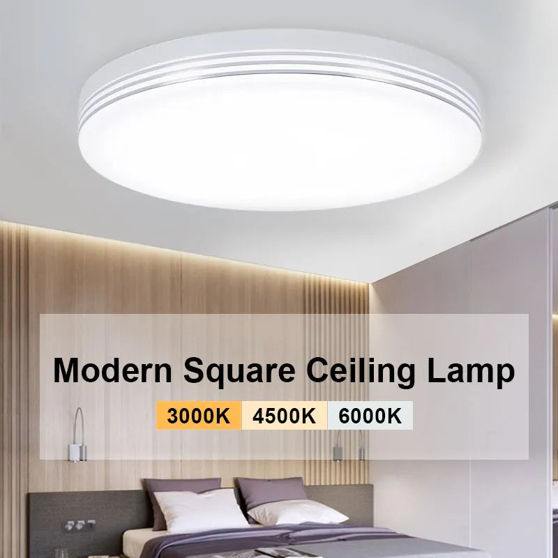 New Round/Square Led Ceiling Lights - Various Wattages And Light Tones Ideal For Living Rooms