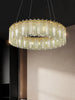 Elegant Feather Crystal Chandelier - A Light Luxury Masterpiece For Bedrooms Living Rooms