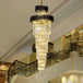 Luxury Modern Crystal Chandelier - Opulent Illumination For Long Lofts Villa Lobbies And Chic