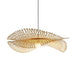 Bamboo Woven Chandeliers - Natural Rattan Elegance For Your Kitchen And Living Room Pendant Lights