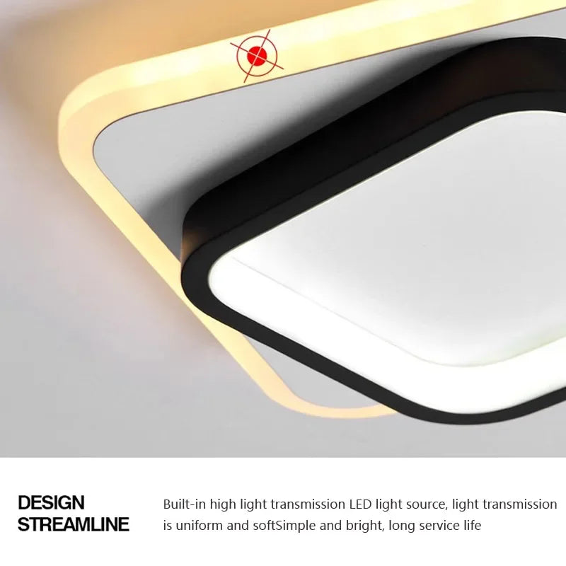 Modern Led Surface Mount Ceiling Light - Versatile Lighting Fixture For Cloakroom Bedroom Hallway