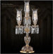 Modern Clear Golden Crystal Table Lamp - Artistic Decor For Bedroom And Living Room