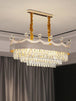 Living Room Chandelier - Light Luxury Crystal Elegance For Modern Dining And Bedroom Ambiance