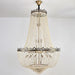 Elegant Crystal Chandelier For Duplex Buildings - A Modern Luxury Fixture Living Rooms Dining