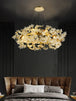 Elegant French Luxury Chandeliers - Postmodern Villa Living Room Lights With Creative Branch