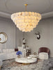 Modern Luxury Led Natural Marble Chandeliers - Illuminating Elegance For Living Dining And Kitchen