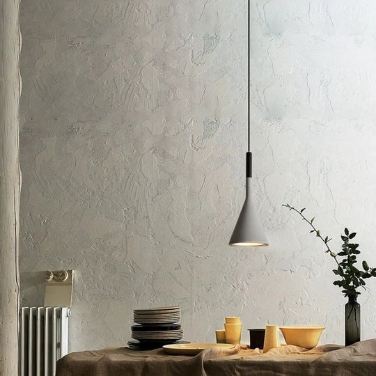 Nordic Modern Cement Pendant Lamp - Contemporary Lighting For Bedrooms Restaurants And More Lights