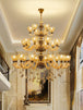 European Style Golden Chandelier - Elegance For Living Rooms Hotels Staircases Villas With Multi -