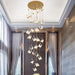 Entrancing Elegance: The Evelyn Butterfly Stair Chandelier Pendant Lighting